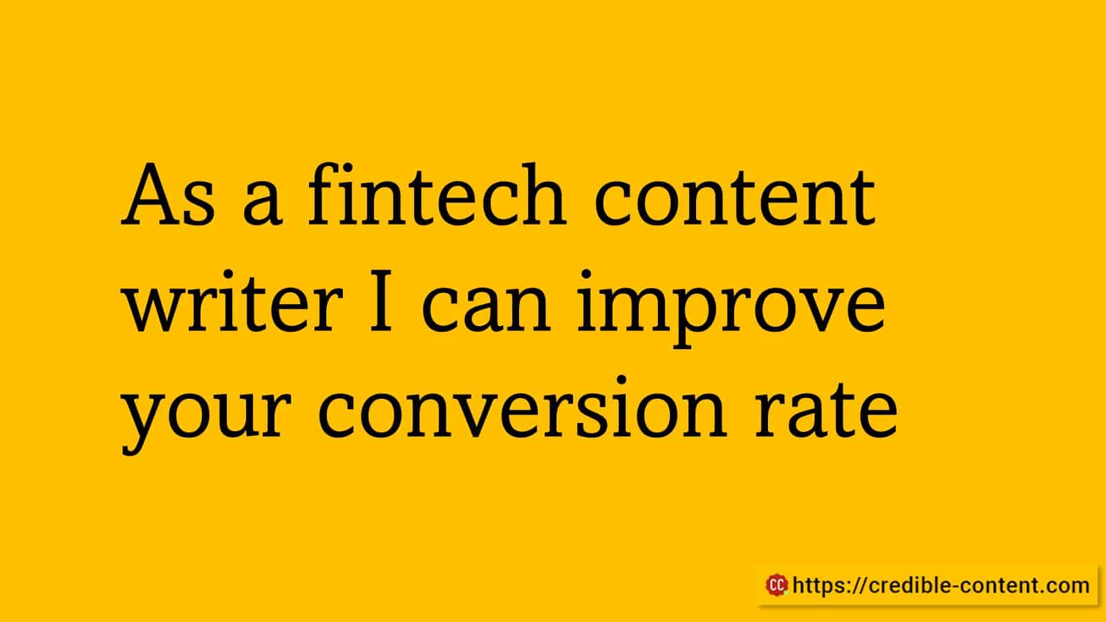 As a fintech content writer I can improve your engagement rate