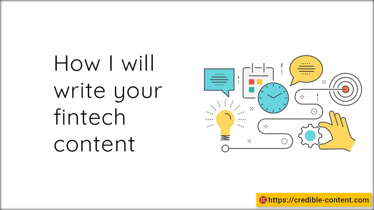 How I will write your fintech content