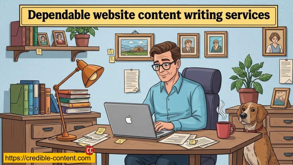 Dependable website content writing services