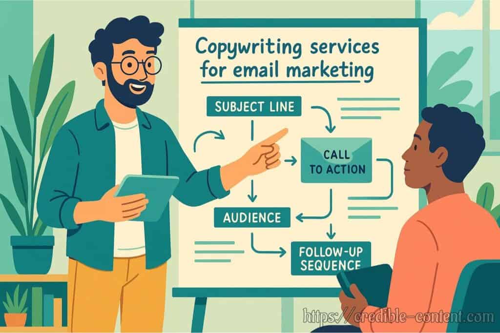 Copywriting services for email marketing