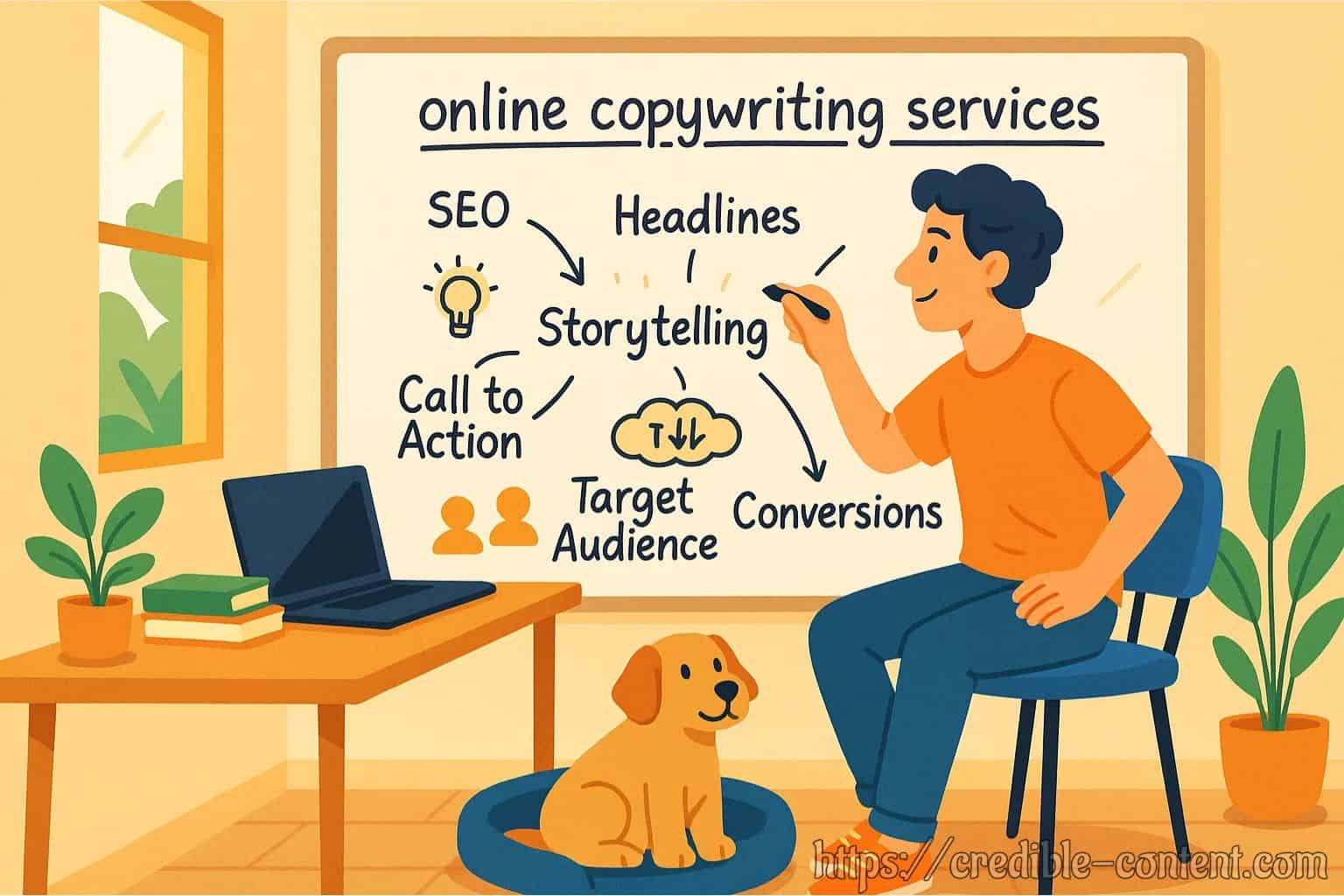 Online copywriting services