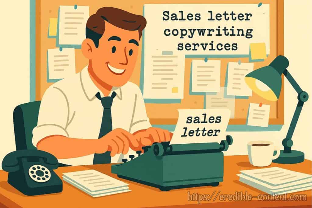 Sales letter copywriting services