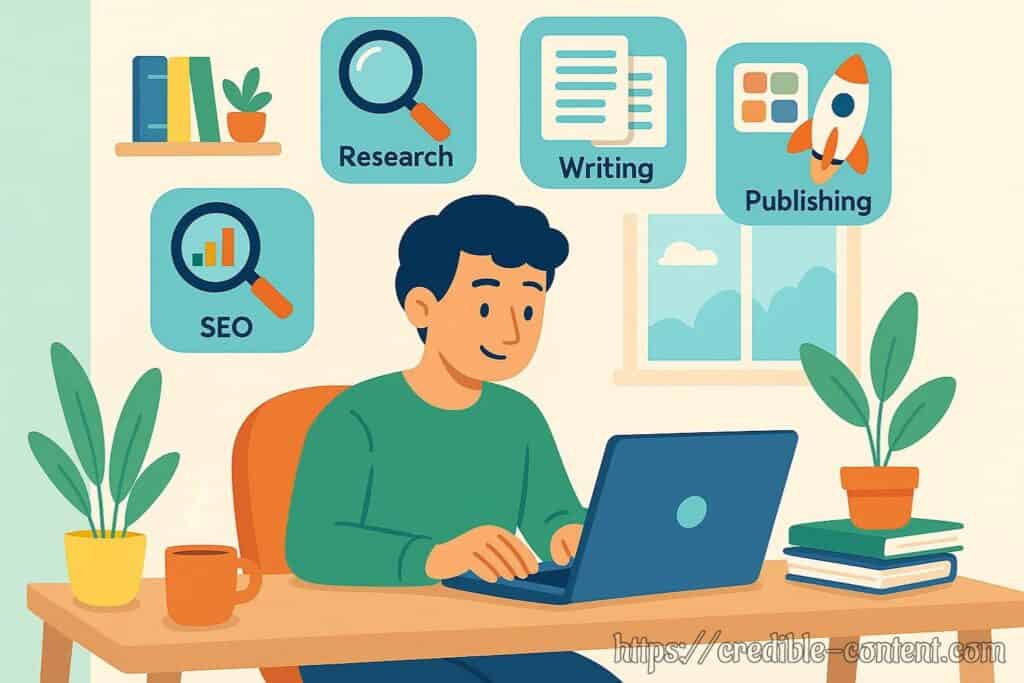 Web content development services